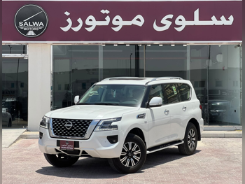 نيسان  باترول  ال اي  2023  اوتوماتيك  0 كم  8 سلندر  دفع رباعي  اس يو في  أبيض  تحت الضمان
