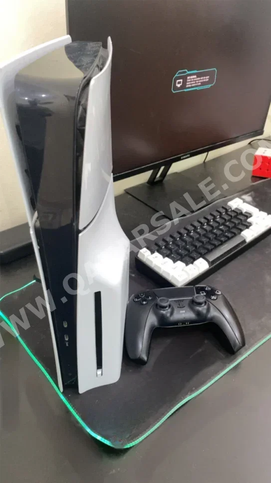 Sony  PlayStation 5 Disk Edition  - 1 TB  -Included Controllers: 1