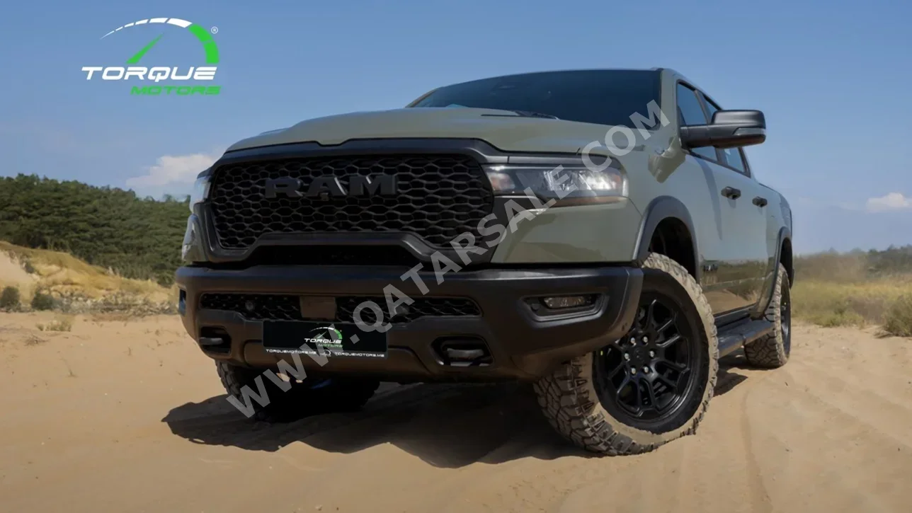 Dodge Ram Rebel 2026 Automatic 0 Km 6 Cylinder Four Wheel Drive (4WD) Pick Up Black With Warranty