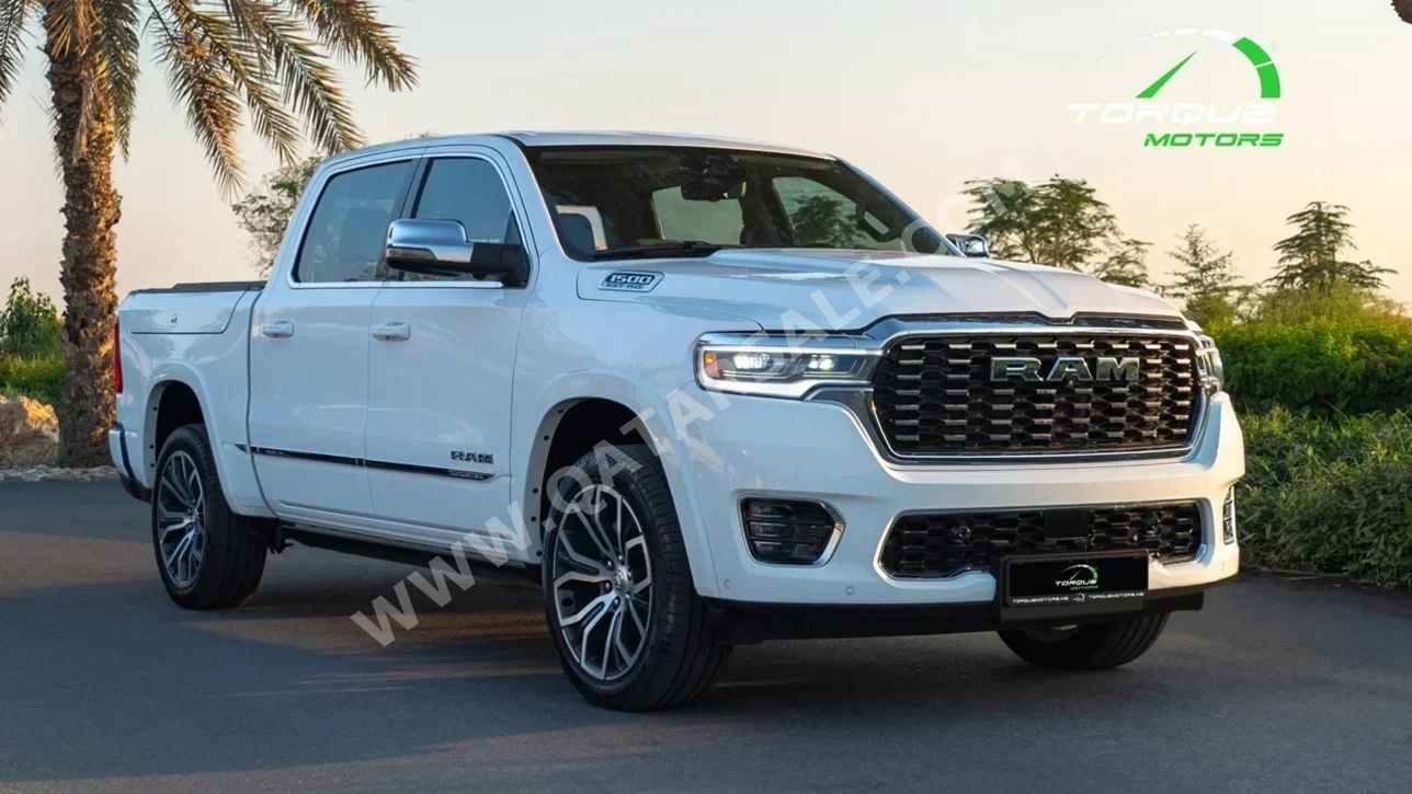 Dodge Ram Tungsten 2026 Automatic 0 Km 6 Cylinder Four Wheel Drive (4WD) Pick Up White With Warranty
