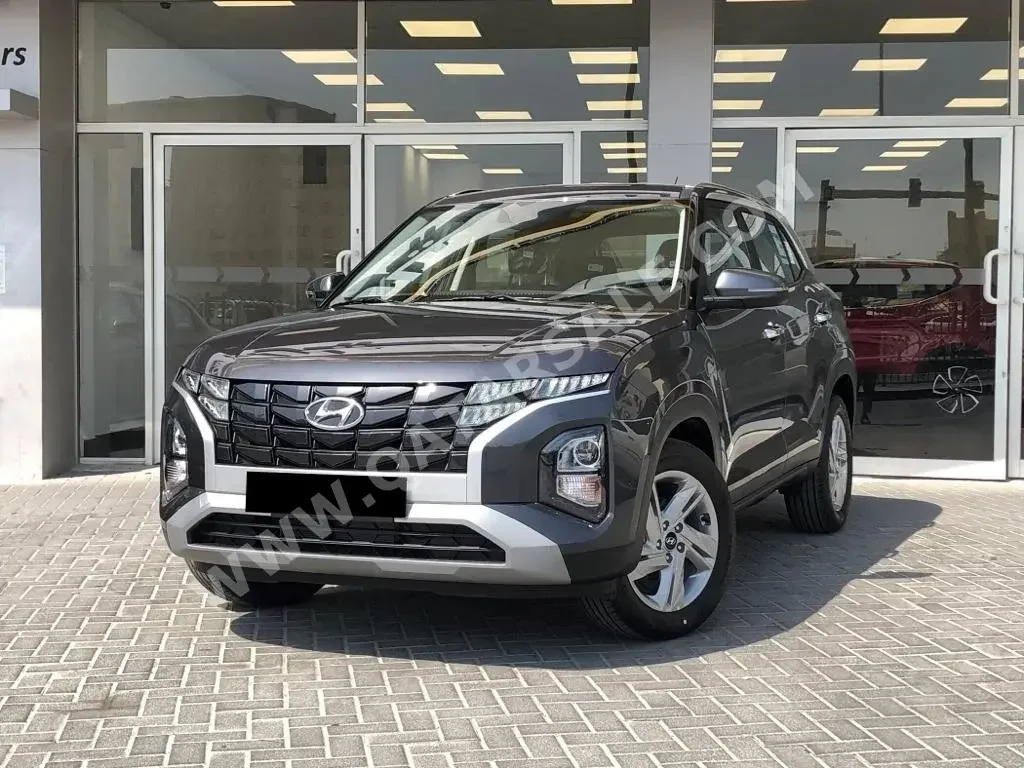 Hyundai  Creta  2023  Automatic  0 Km  4 Cylinder  Front Wheel Drive (FWD)  SUV  Gray  With Warranty