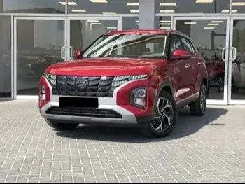 Hyundai  Creta  2023  Automatic  0 Km  4 Cylinder  Front Wheel Drive (FWD)  SUV  Red  With Warranty