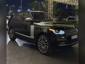 Land Rover  Range Rover  Vogue  Autobiography  2015  Automatic  72,000 Km  8 Cylinder  Four Wheel Drive (4WD)  SUV  Black