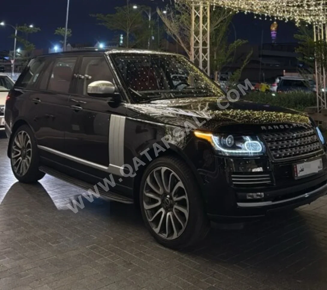 Land Rover Range Rover Vogue Autobiography 2015 Automatic 72,000 Km 8 Cylinder Four Wheel Drive (4WD) SUV Black