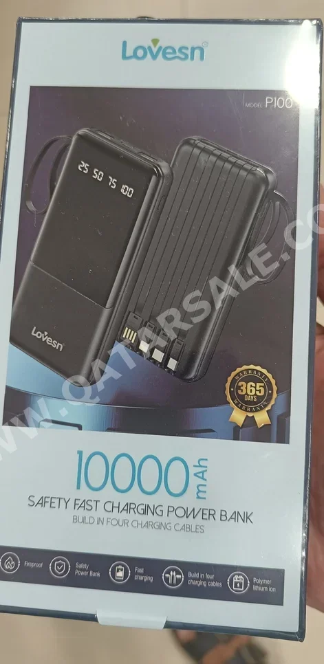 Power Banks For Smartphones, Tablets & More Black