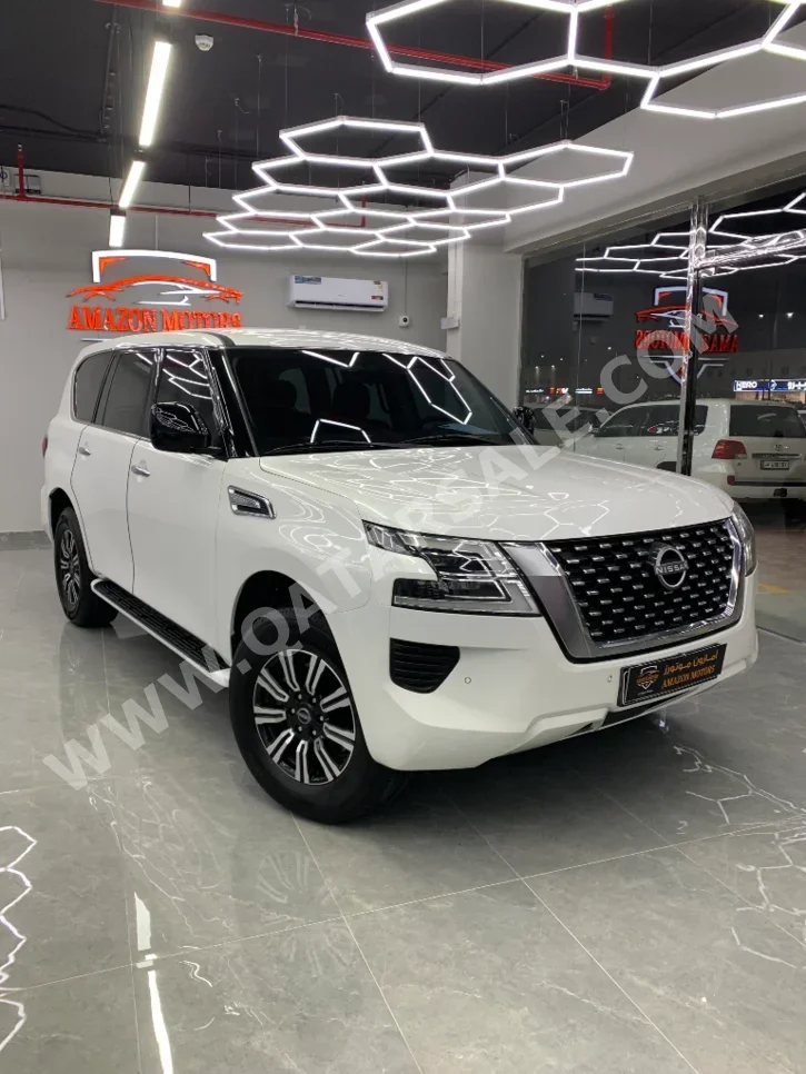 Nissan  Patrol  XE  2023  Automatic  109,000 Km  6 Cylinder  Four Wheel Drive (4WD)  SUV  White