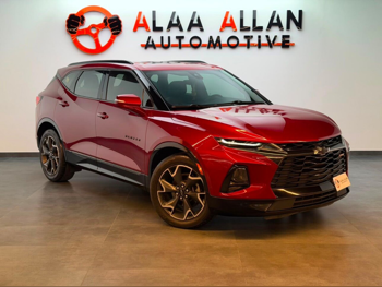 Chevrolet  Blazer  RS  2019  Automatic  128,000 Km  6 Cylinder  Four Wheel Drive (4WD)  SUV  Red