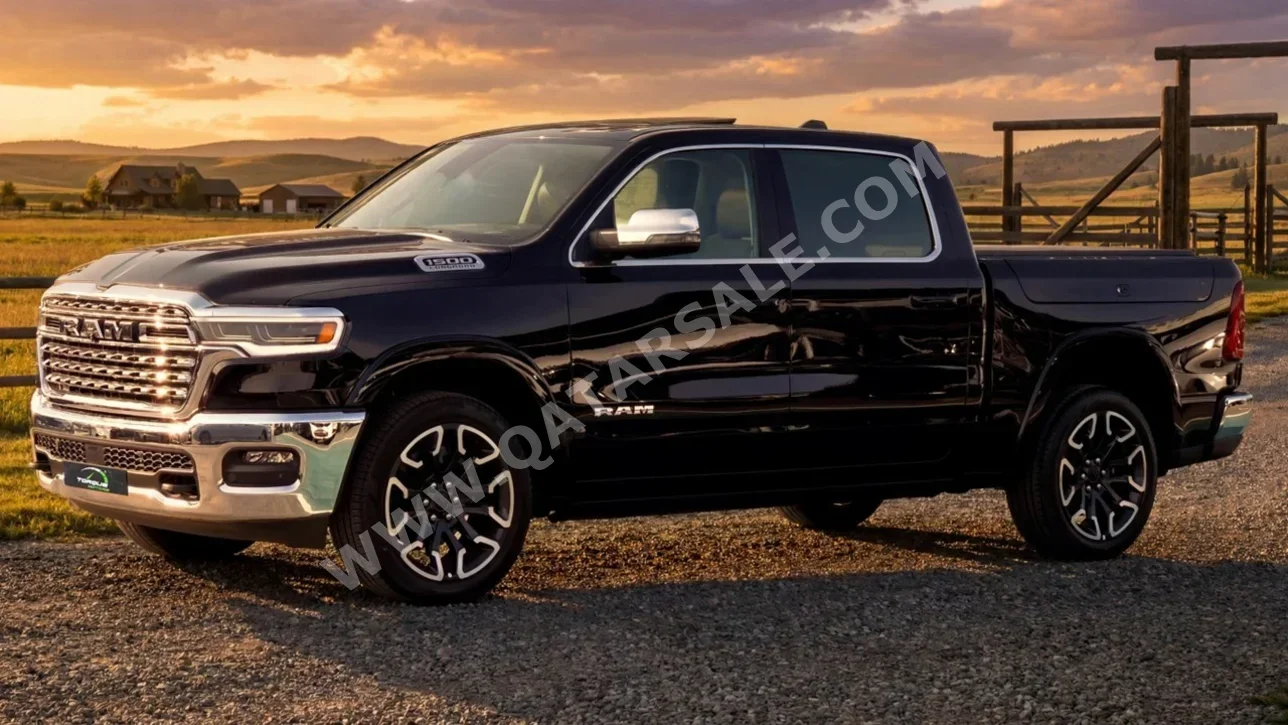 Dodge  Ram  longhorn  2026  Automatic  0 Km  6 Cylinder  Four Wheel Drive (4WD)  Pick Up  Black  With Warranty