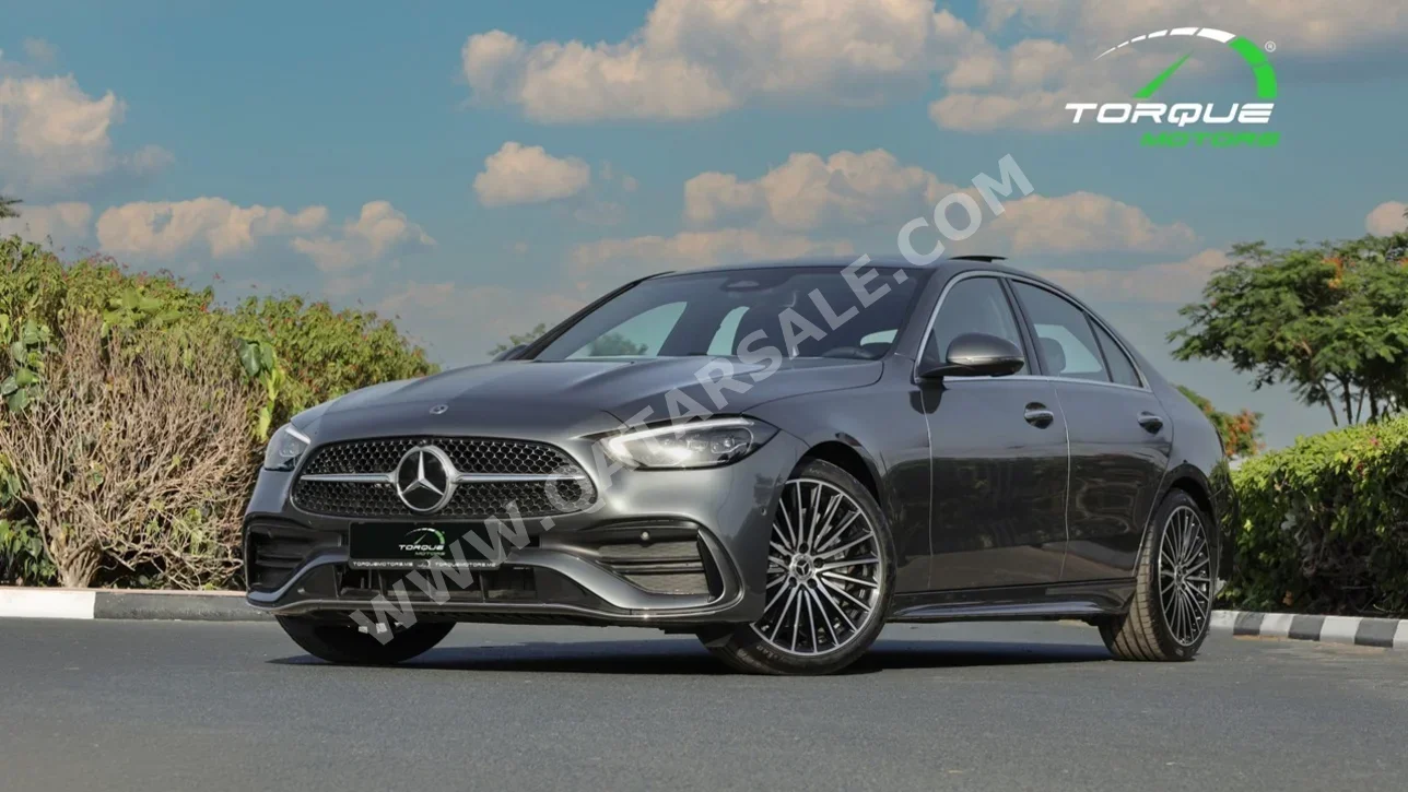 Mercedes-Benz C-Class 200 AMG 2026 Automatic 0 Km 4 Cylinder Rear Wheel Drive (RWD) Sedan Gray With Warranty