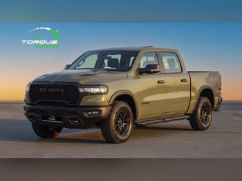 Dodge  Ram  Rebel Luxury  2026  Automatic  0 Km  6 Cylinder  Four Wheel Drive (4WD)  Pick Up  Green  With Warranty