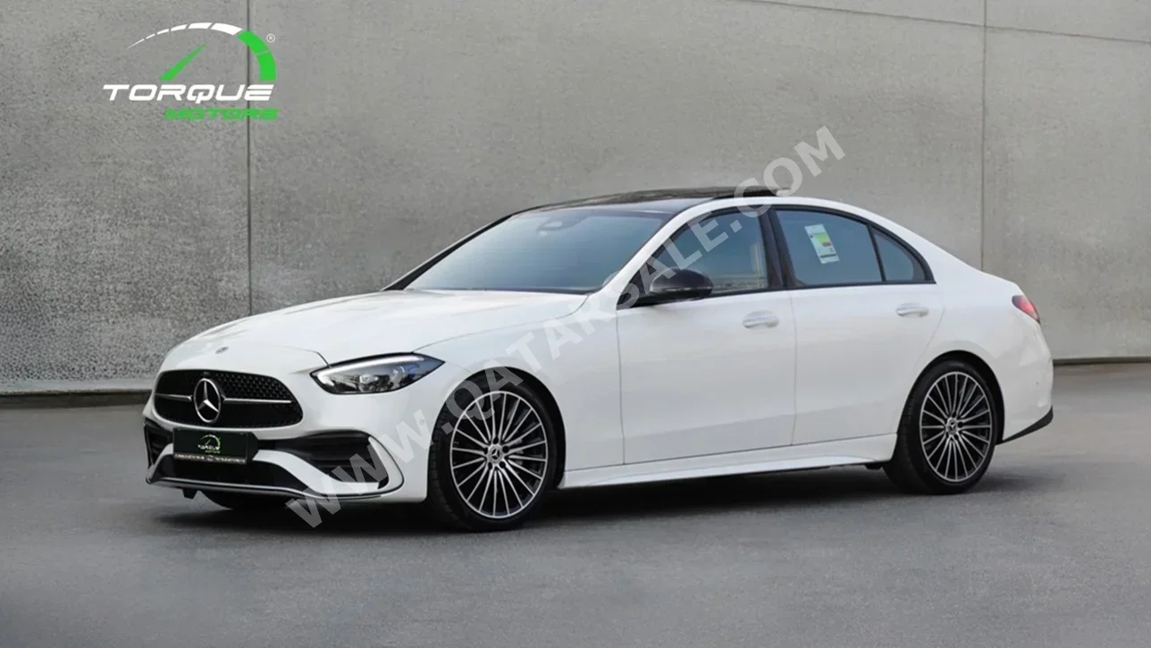 Mercedes-Benz C-Class 200 AMG 2026 Automatic 0 Km 4 Cylinder Rear Wheel Drive (RWD) Sedan White With Warranty