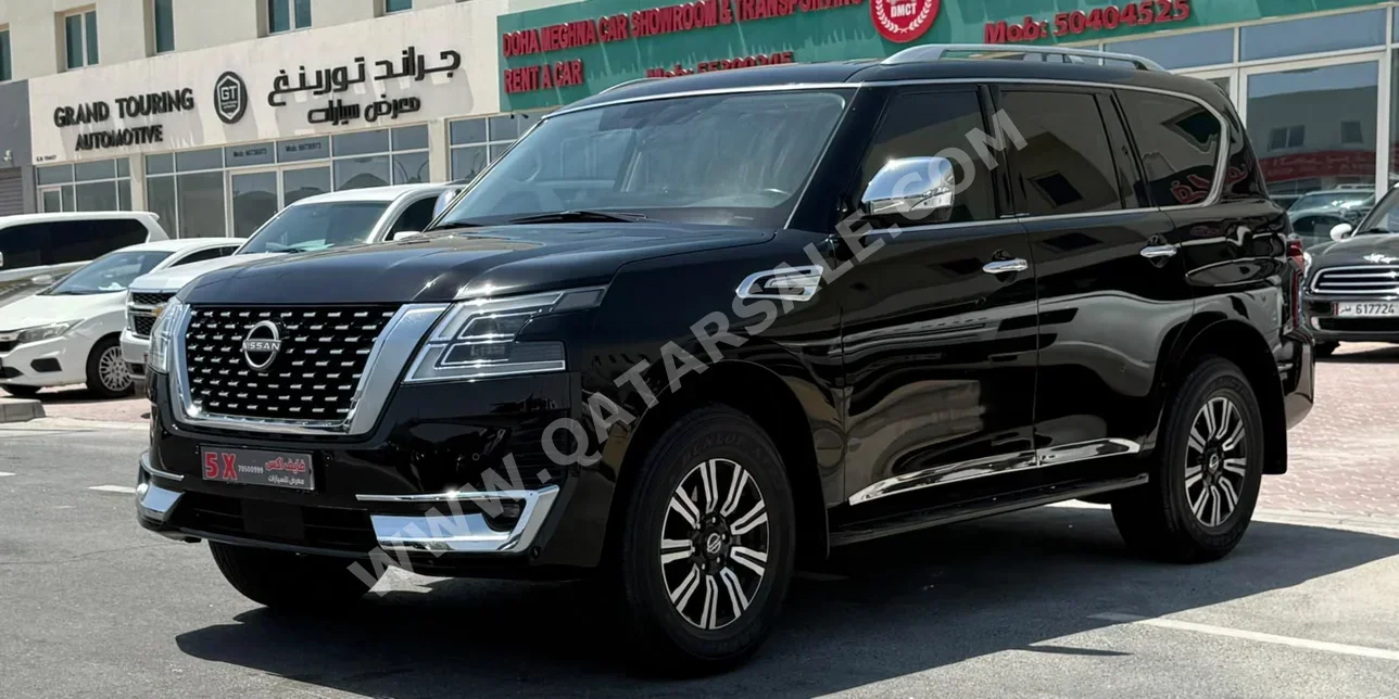 Nissan Patrol SE 2022 Automatic 190,000 Km 8 Cylinder Four Wheel Drive (4WD) SUV Black