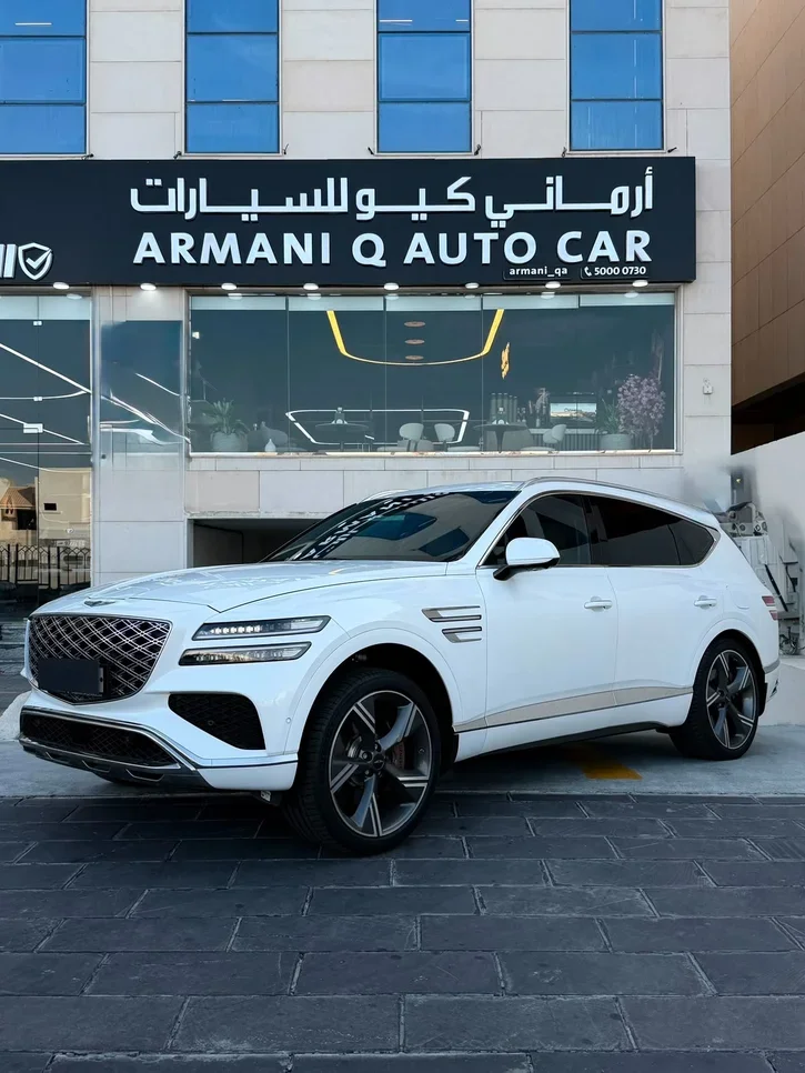 جينيسيس  جي في 80  2025  اوتوماتيك  13,000 كم  6 سلندر  دفع رباعي  اس يو في  أبيض لؤلؤي  تحت الضمان