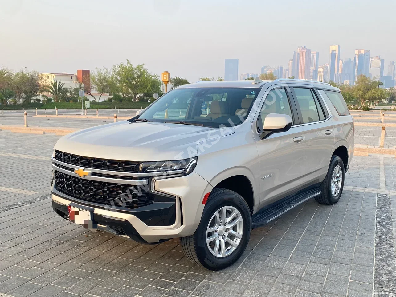 Chevrolet Tahoe 2022 Automatic 47,000 Km 8 Cylinder Four Wheel Drive (4WD) SUV Gold With Warranty