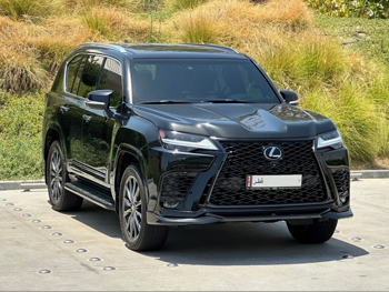 Lexus LX 600 F Sport 2023 Automatic 81,000 Km 6 Cylinder Four Wheel Drive (4WD) SUV Black With Warranty