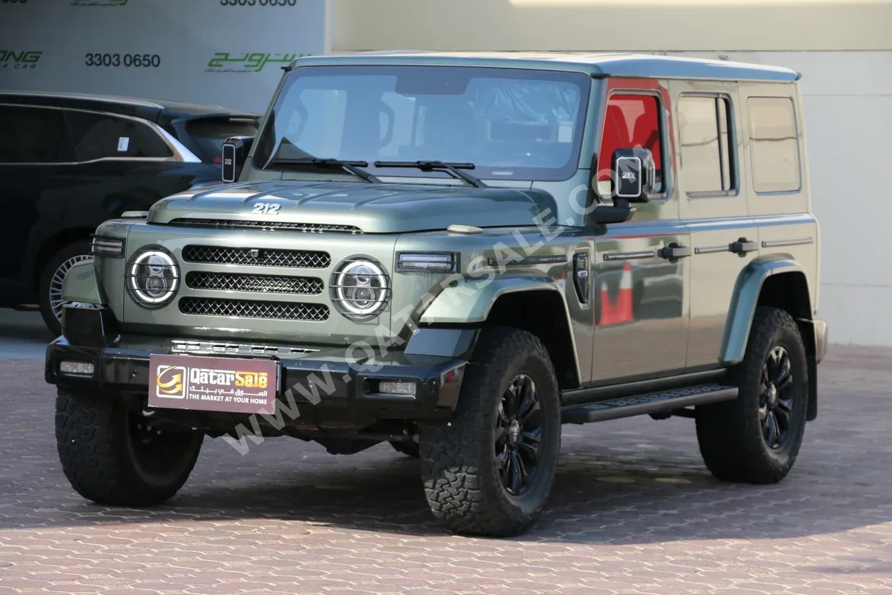 BAW 212 T01 2025 Automatic 22,000 Km 4 Cylinder Four Wheel Drive (4WD) SUV Green With Warranty