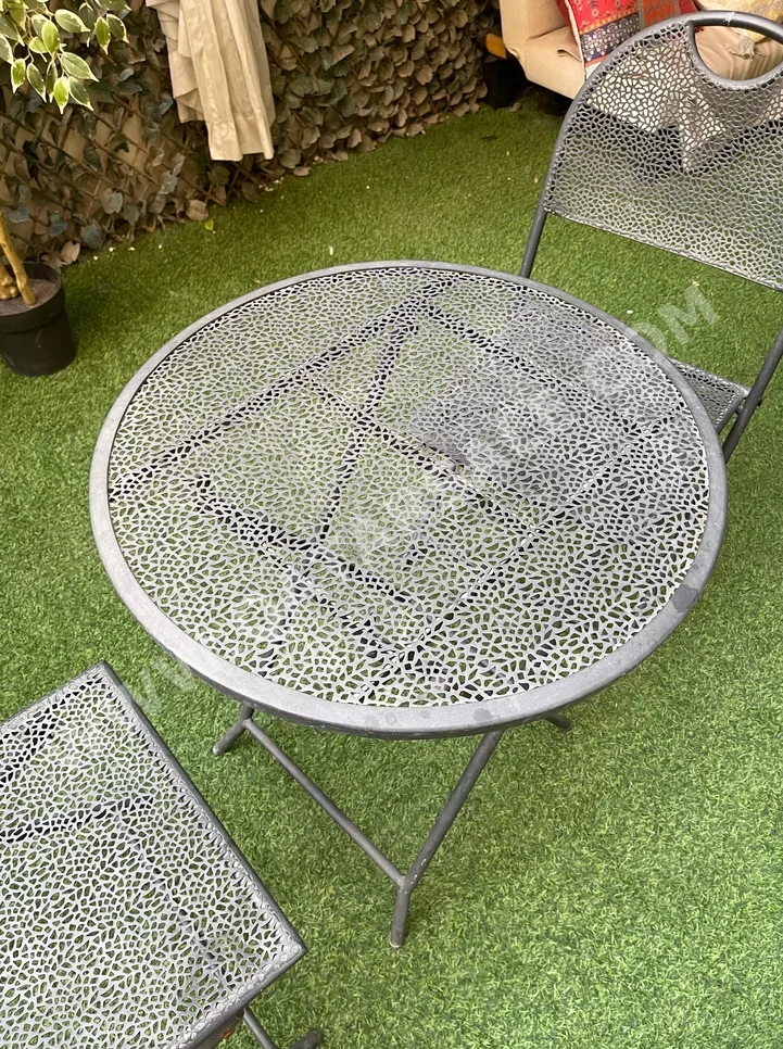Patio Furniture - Black - Patio Set -Number Of Seats 2