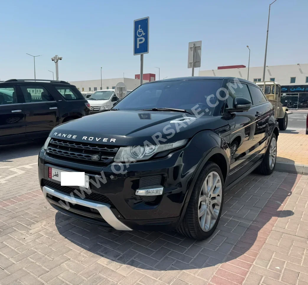 Land Rover Evoque 2015 Automatic 64,000 Km 4 Cylinder Four Wheel Drive (4WD) SUV Black