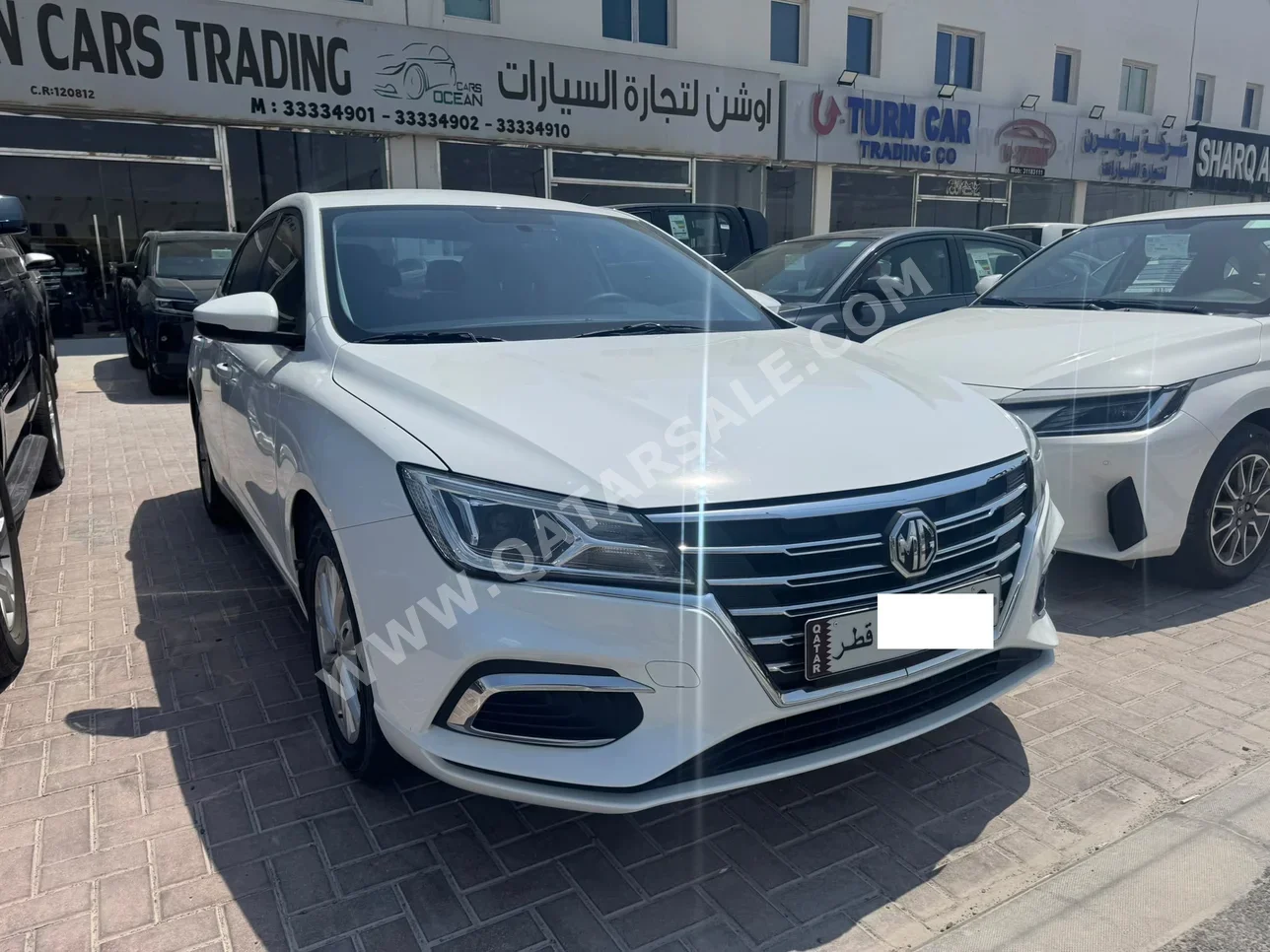 MG  5  2025  Automatic  18,000 Km  4 Cylinder  Rear Wheel Drive (RWD)  Sedan  White  With Warranty