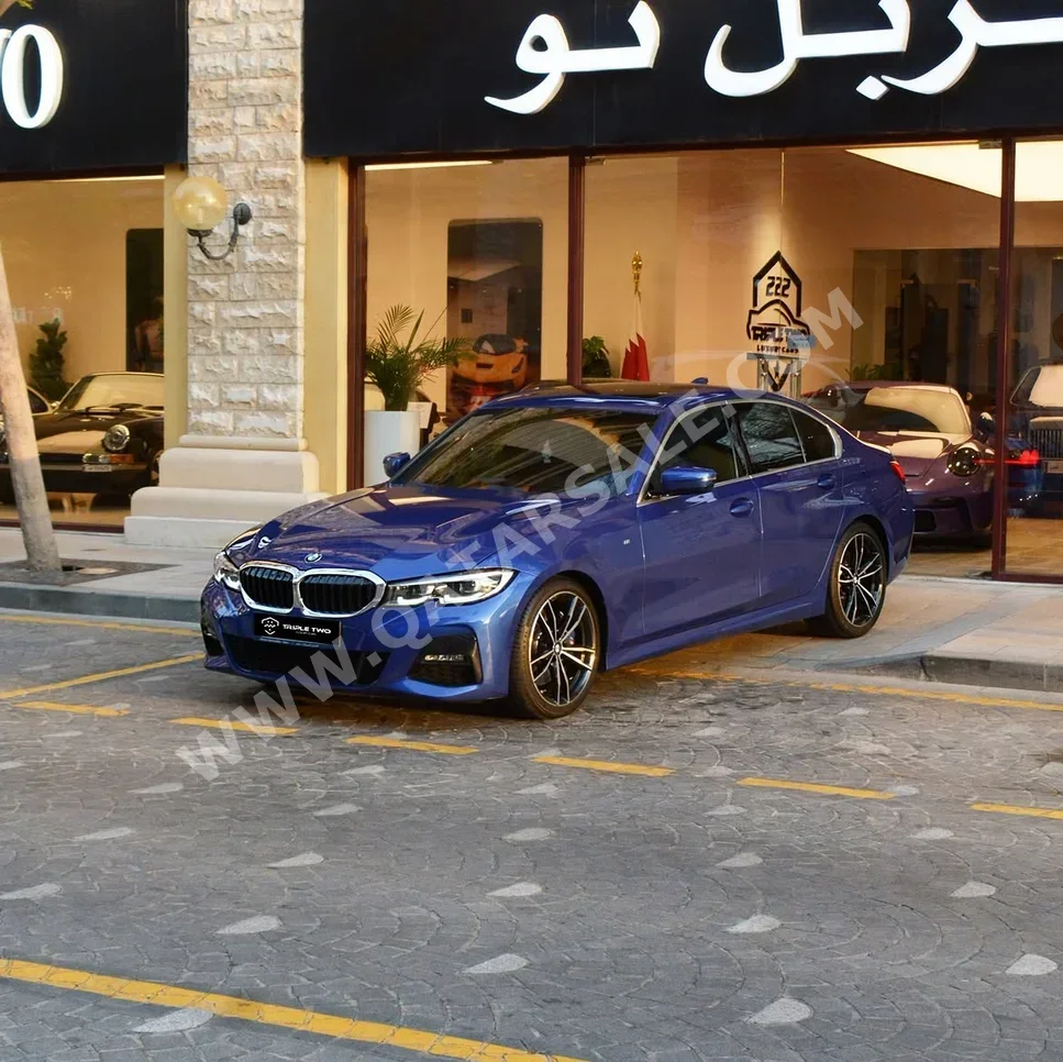 بي ام دبليو الفئة - الثالثة 330i 2021 اوتوماتيك 47,100 كم 4 سلندر دفع خلفي سيدان ازرق