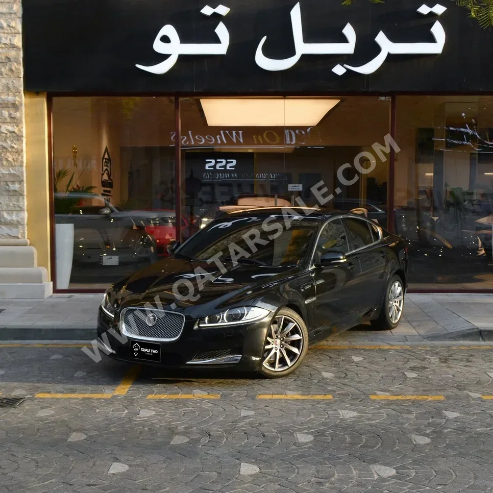 Jaguar XF 2015 Automatic 58,000 Km 4 Cylinder Rear Wheel Drive (RWD) Sedan Black
