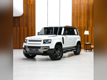 Land Rover  Defender  110 SE Dynamic  2025  Automatic  12,000 Km  6 Cylinder  All Wheel Drive (AWD)  SUV  White  With Warranty