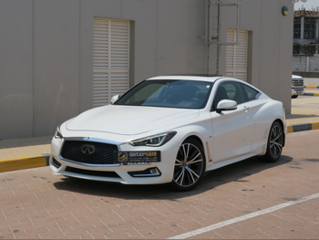 Infiniti  Q  60  2020  Automatic  79,000 Km  6 Cylinder  Rear Wheel Drive (RWD)  Coupe / Sport  White
