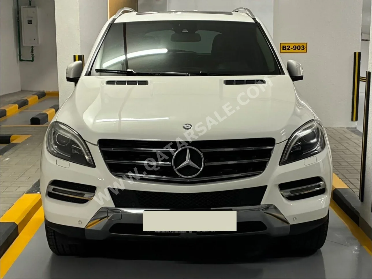 Mercedes-Benz ML 350 2014 Automatic 33,000 Km 6 Cylinder Four Wheel Drive (4WD) SUV White