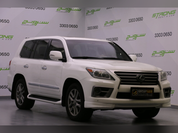Lexus LX 570 2015 Automatic 340,000 Km 8 Cylinder Four Wheel Drive (4WD) SUV White