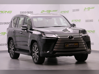 Lexus LX 600 Luxury 2024 Automatic 49,000 Km 6 Cylinder Four Wheel Drive (4WD) SUV Black With Warranty