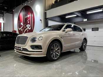 Bentley  Bentayga  Speed  2020  Automatic  74,000 Km  12 Cylinder  Four Wheel Drive (4WD)  SUV  Beige