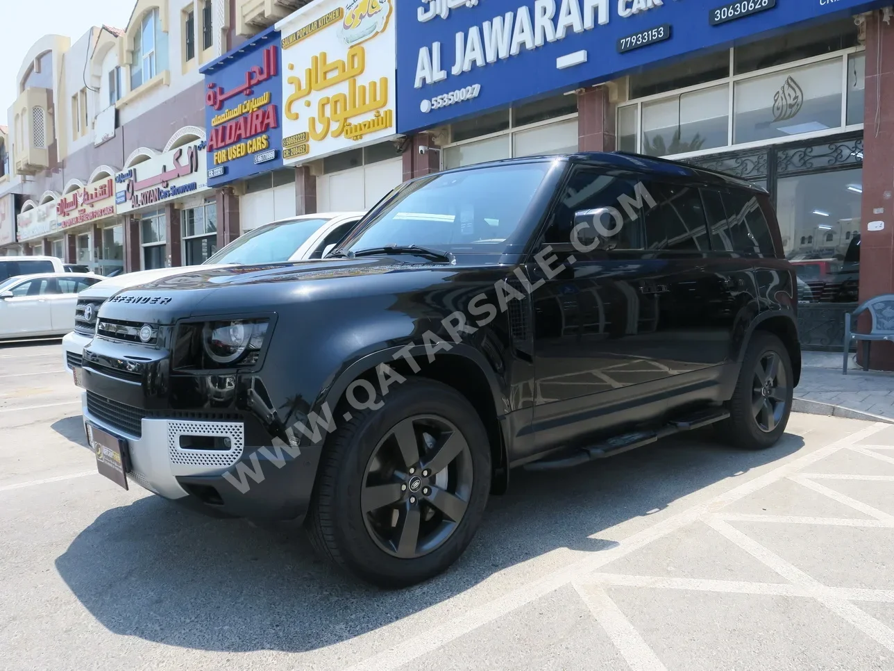 Land Rover  Defender  110 HSE  2023  Automatic  77,000 Km  6 Cylinder  Four Wheel Drive (4WD)  SUV  Black  With Warranty