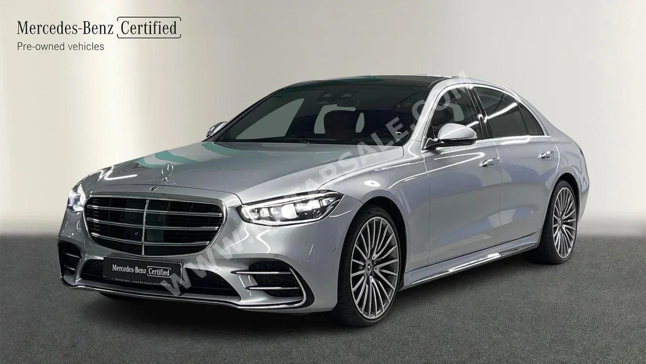 Mercedes-Benz  S-Class  450AMG  2024  Automatic  4,500 Km  6 Cylinder  Four Wheel Drive (4WD)  Sedan  Silver  With Warranty