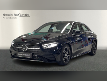 Mercedes-Benz  A-Class  200  2025  Automatic  9,500 Km  4 Cylinder  Front Wheel Drive (FWD)  Sedan  Black  With Warranty