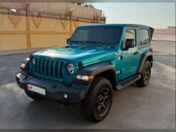 Jeep  Wrangler  Sport  2020  Automatic  34,800 Km  6 Cylinder  Four Wheel Drive (4WD)  SUV  Black and Green