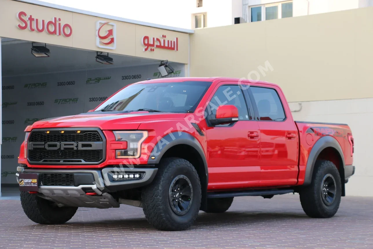Ford  Raptor  Performance  2018  Automatic  159,000 Km  6 Cylinder  Four Wheel Drive (4WD)  SUV  Red