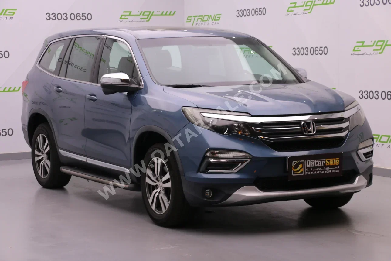 Honda  Pilot  2016  Automatic  152,000 Km  6 Cylinder  All Wheel Drive (AWD)  SUV  Blue