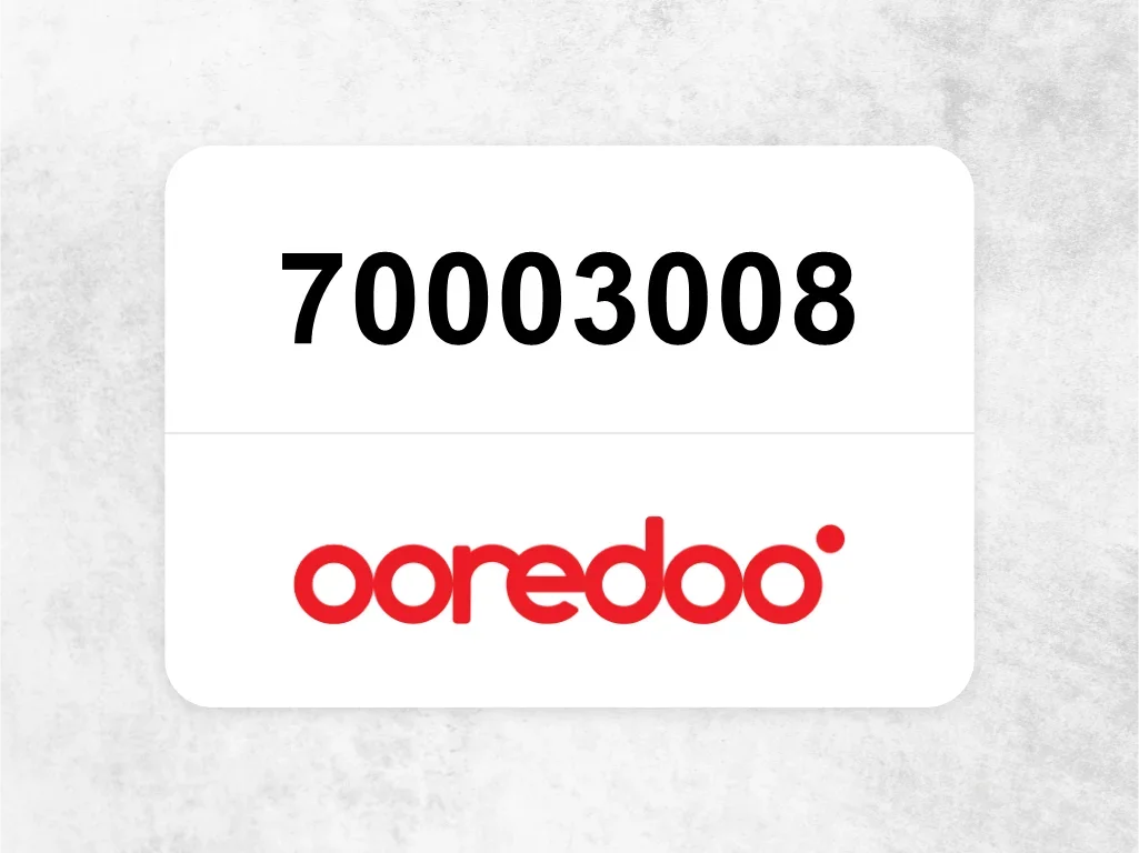 Ooredoo Mobile Phone  70003008