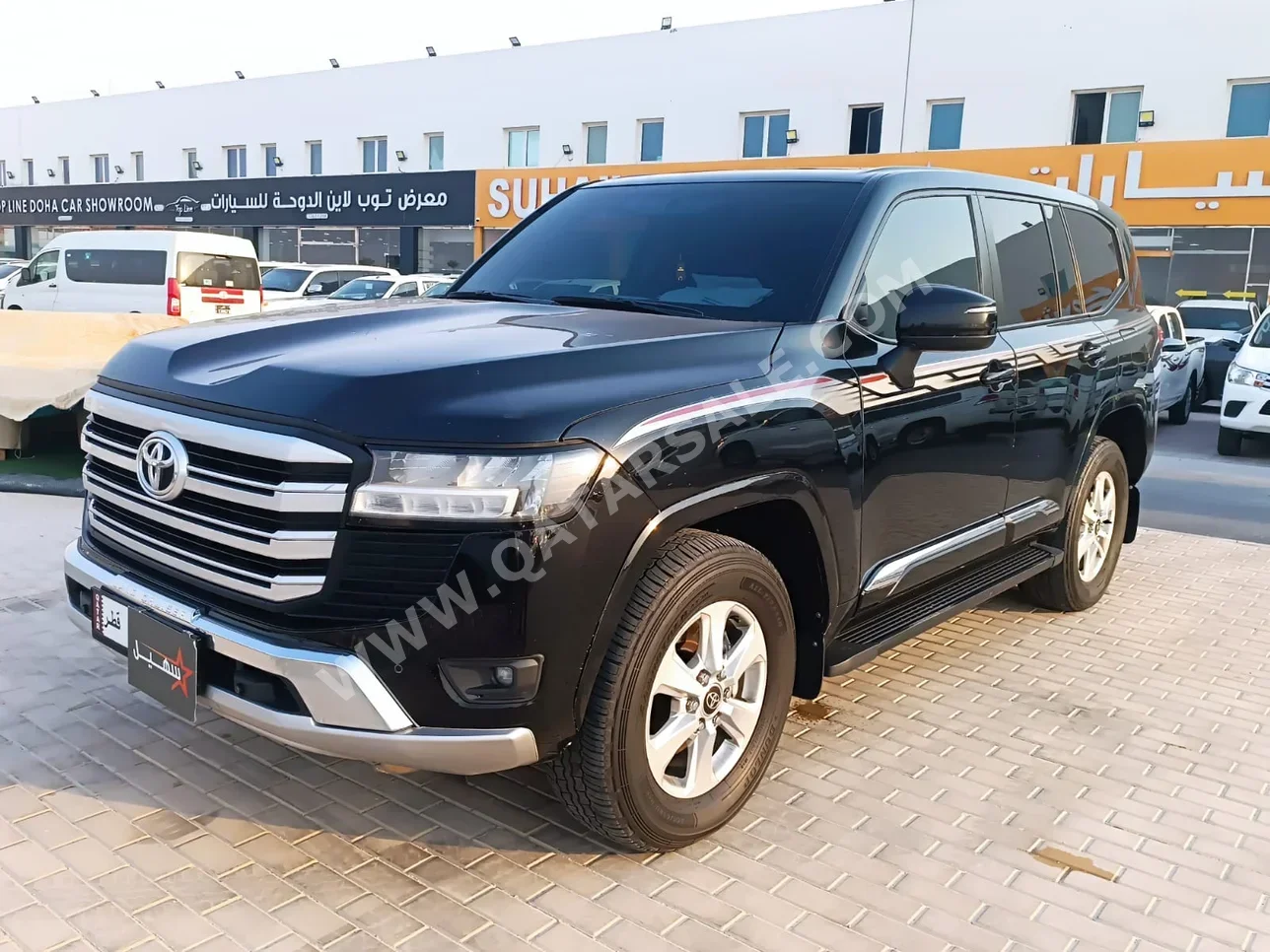 Toyota  Land Cruiser  GXR Twin Turbo  2023  Automatic  207,000 Km  6 Cylinder  Four Wheel Drive (4WD)  SUV  Black