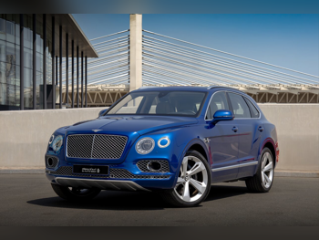 Bentley  Bentayga  2017  Automatic  121,000 Km  12 Cylinder  Four Wheel Drive (4WD)  SUV  Blue