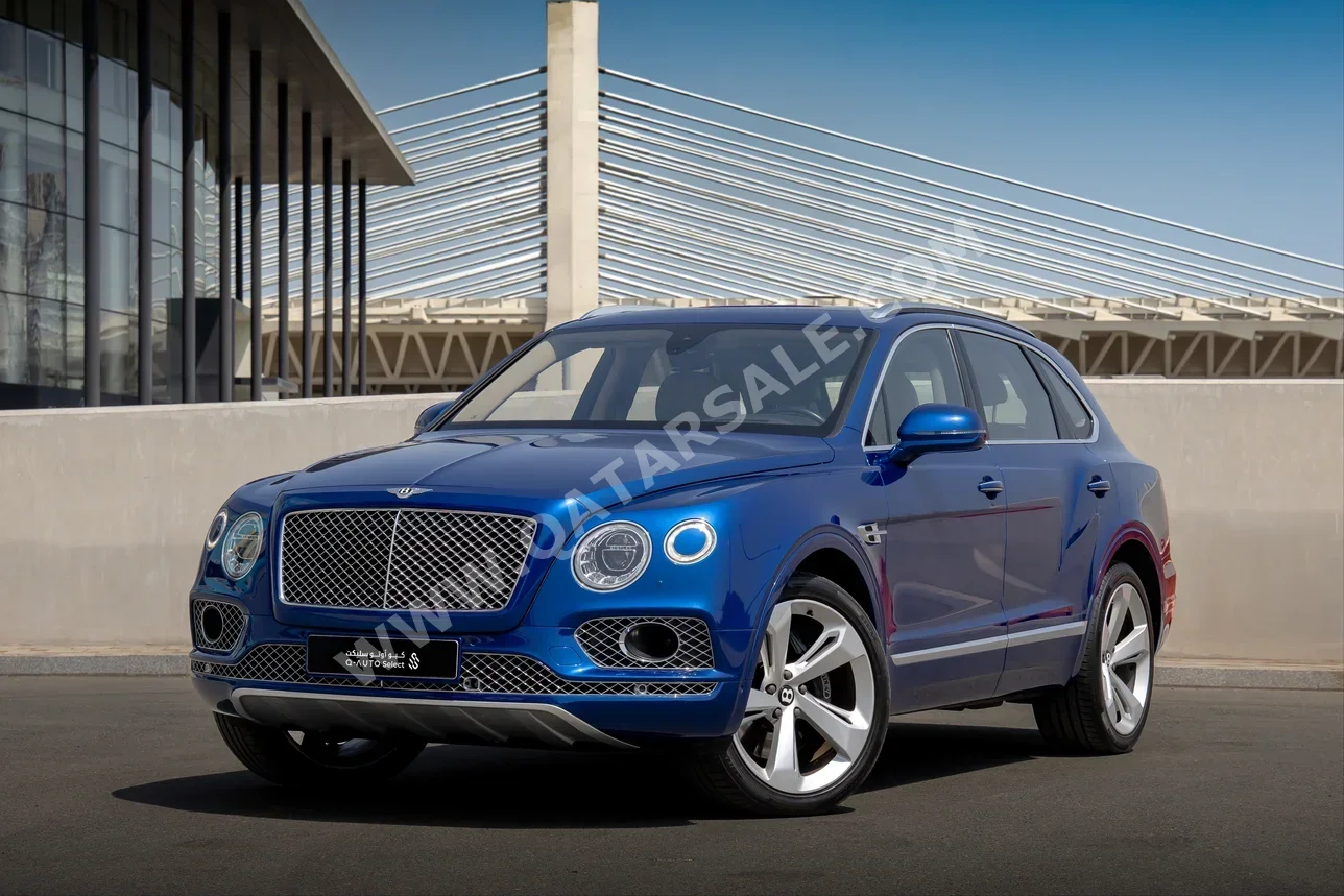 Bentley  Bentayga  2017  Automatic  121,000 Km  12 Cylinder  Four Wheel Drive (4WD)  SUV  Blue
