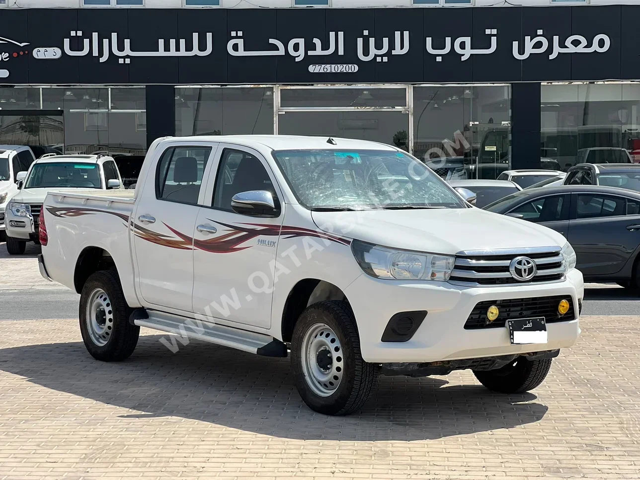 Toyota  Hilux  2022  Automatic  26,000 Km  4 Cylinder  Four Wheel Drive (4WD)  Pick Up  White