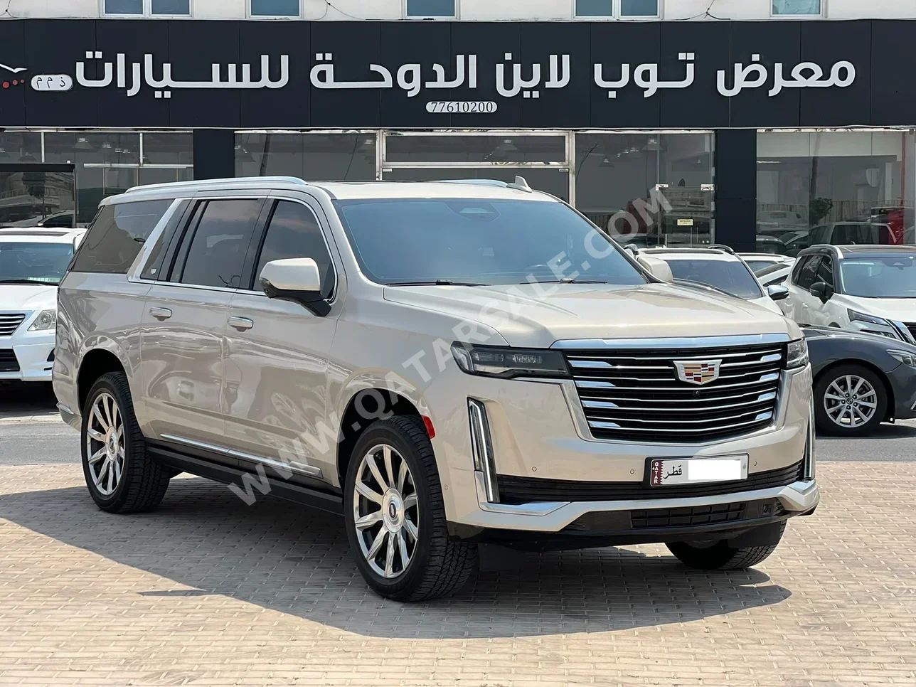 كاديلاك  اسكيليد  600  2023  اوتوماتيك  67,000 كم  8 سلندر  دفع رباعي  اس يو في  ذهبي فاتح  تحت الضمان