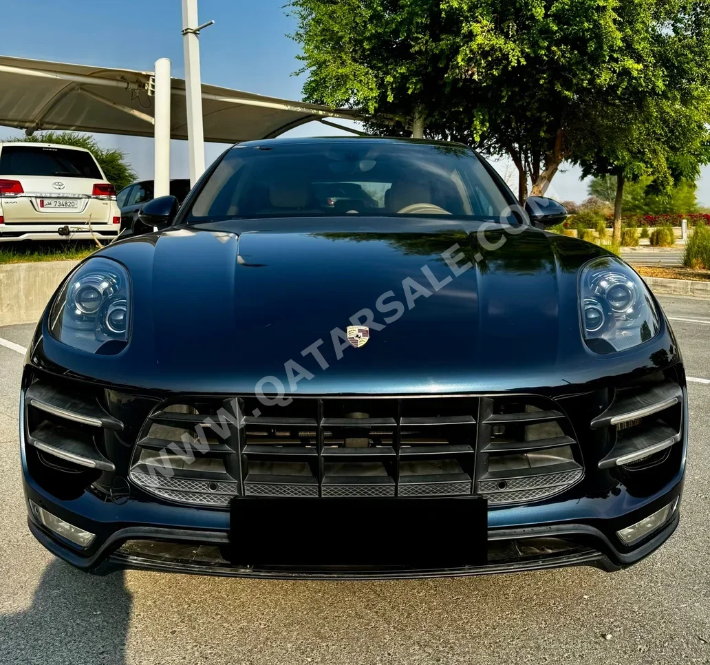 Porsche  Macan  Turbo  2014  Automatic  107,000 Km  6 Cylinder  All Wheel Drive (AWD)  SUV  Blue