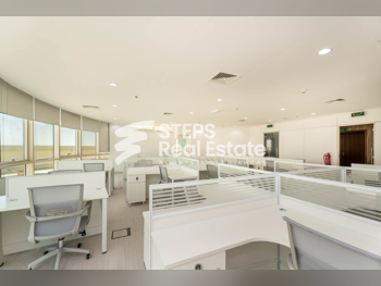 Commercial Offices - Fully Furnished  - Doha  - West Bay
