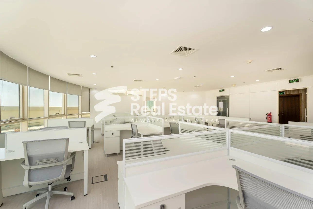 Commercial Offices - Fully Furnished  - Doha  - West Bay