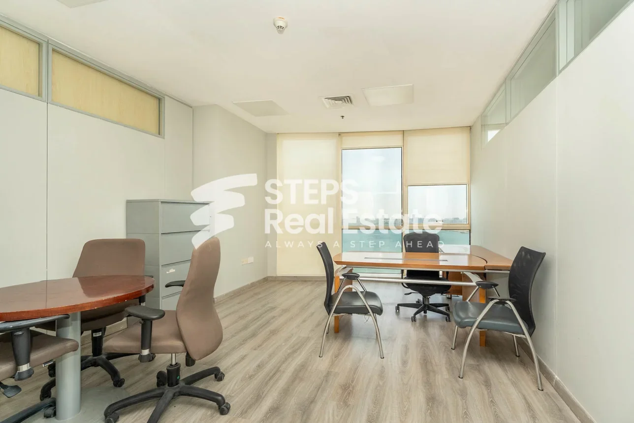 Commercial Offices - Fully Furnished  - Doha  - West Bay