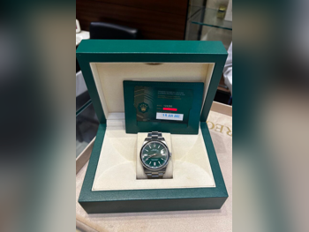 Watches - Rolex  - Quartz Watch  - Green  - Men Watches