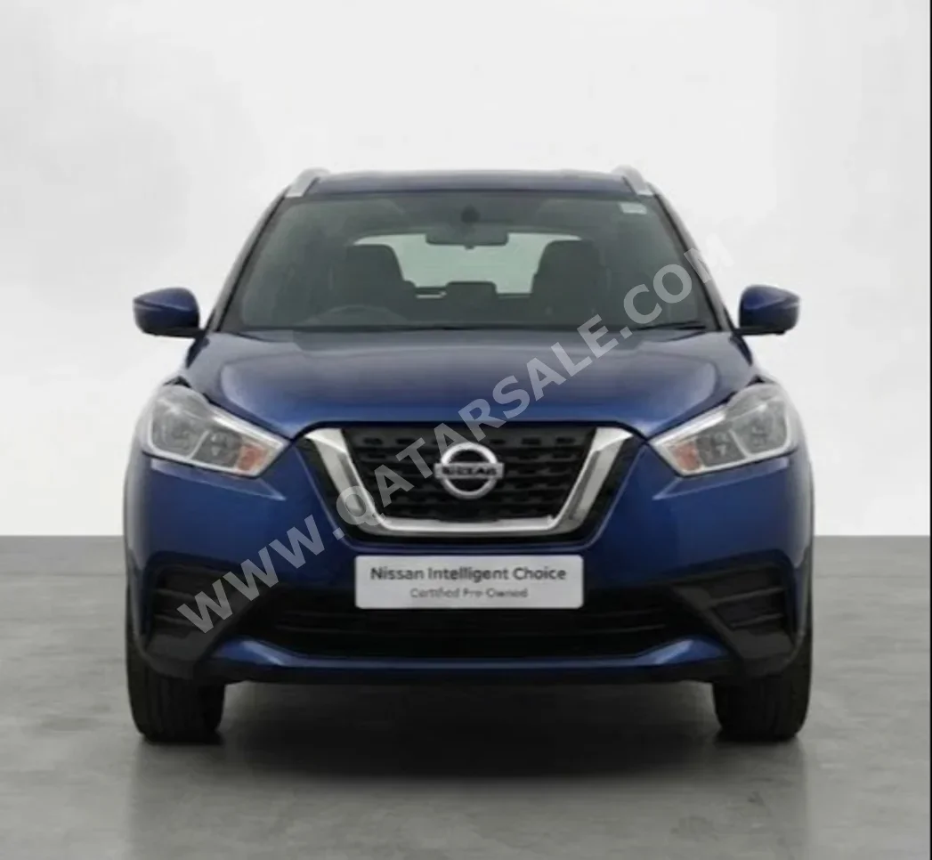 Nissan  Kicks  SL  2025  Automatic  303 Km  4 Cylinder  Four Wheel Drive (4WD)  Hatchback  Blue  With Warranty