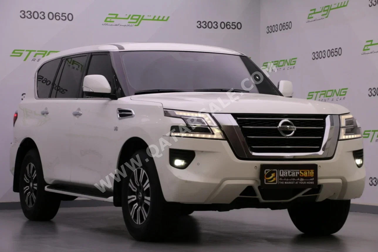 Nissan  Patrol  LE  2020  Automatic  145,000 Km  8 Cylinder  Four Wheel Drive (4WD)  SUV  White